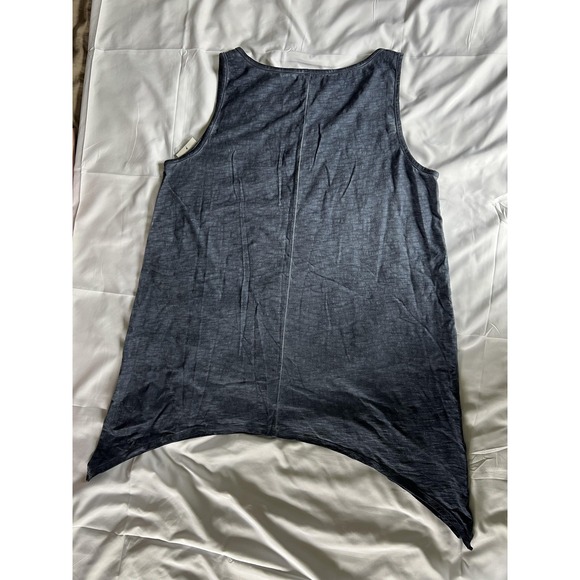 Soft Surroundings Tank Women XL Beaded Sleeveless Asymmetrical Embellished NWT - Picture 3 of 14